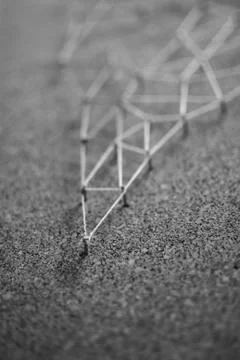 Background. Abstract concept (idea) of network, social media, internet Stock Photos