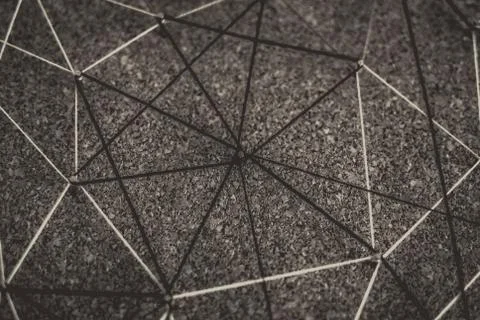 Background. Abstract concept (idea) of network, social media, internet Foto stock