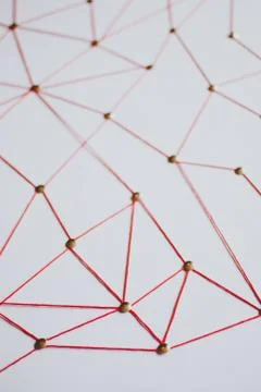 Background. Abstract concept (idea) of network, social media, internet  Foto stock