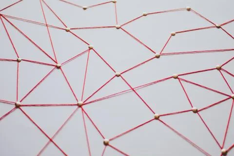 Background. Abstract concept (idea) of network, social media, internet  Stock Photos