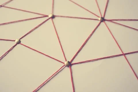 Background. Abstract concept (idea) of network, social media, internet  Stock Photos