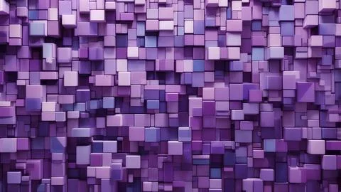 Background abstract cubic mosaic 01 イラスト素材