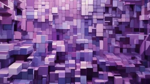 Background abstract cubic mosaic 02 イラスト素材