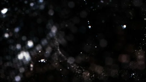 Background abstract digital blurred bokeh motion light flying animation Stock Footage 230028144