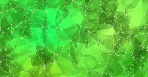 Background Abstract Dynamic Plexus Futuristic Technology. 3d render 스톡 일러스트