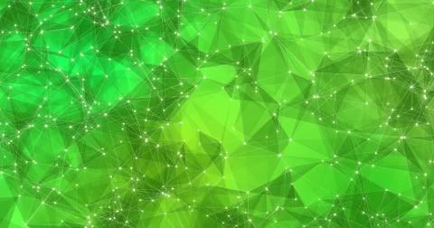 Background Abstract Dynamic Plexus Futuristic Technology. 3d render 스톡 일러스트