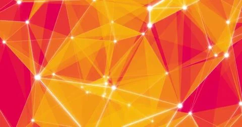 Background Abstract Dynamic Plexus Futuristic Technology. 3d render Stock Illustration