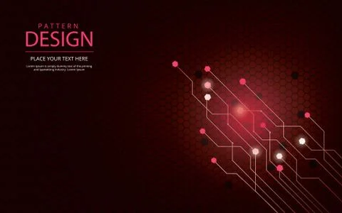 Background Abstract Dynamic Plexus Futuristic Technology Stock Illustration