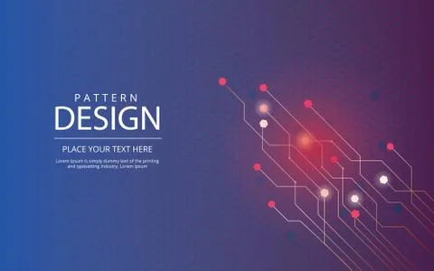 Background Abstract Dynamic Plexus Futuristic Technology Illustrazione stock