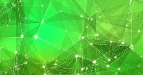 Background Abstract Dynamic Plexus Futuristic Technology. 3d render Stock Illustration