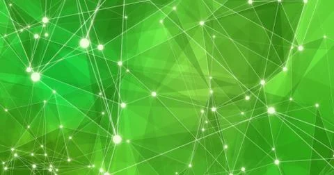 Background Abstract Dynamic Plexus Futuristic Technology. 3d render Stock Illustration
