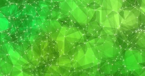 Background Abstract Dynamic Plexus Futuristic Technology. 3d render 스톡 일러스트
