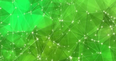 Background Abstract Dynamic Plexus Futuristic Technology. 3D rendering 3D ill Stock Illustration