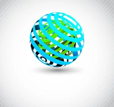 Background with abstract element Illustrazione stock