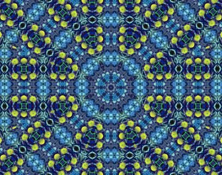 Background abstract flame mandala flower colorful Stock Illustration