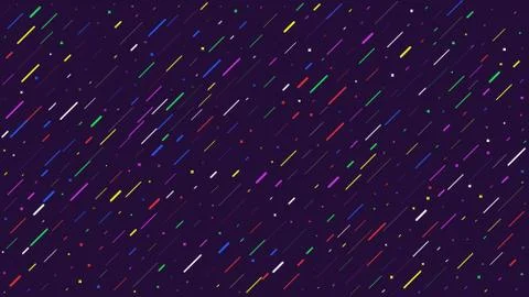 Background of abstract flat multicolored geometric shapes. Modern design. Rou Stock Illustration