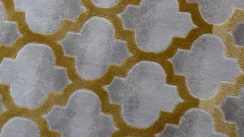 Background with abstract geometric pattern of carpet Stock Footage 137829349