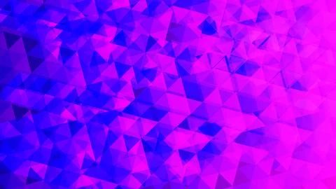 Background Abstract Geometric Pattern with Pink and Blue Polygon Shapes Stock Illustration