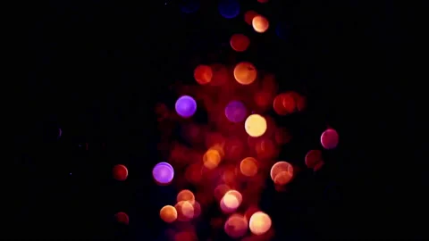 Background of abstract glitter lights Stock Footage 204936368