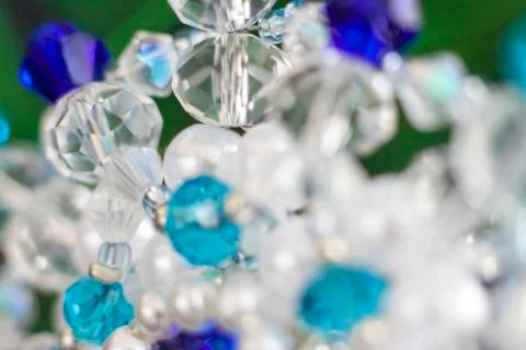 Background of abstract glittering lights. Stock Photos