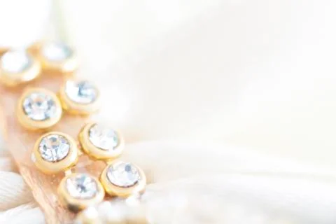 Background of abstract glittering lights. Stock Photos