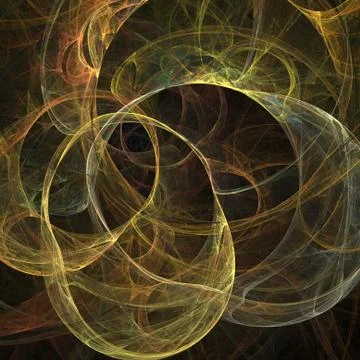 Background with abstract glowing neon rays of light Stock Illustration