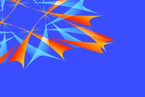 Background abstract graphic gradient geometric with copy space, shapes and cu Stock Illustration
