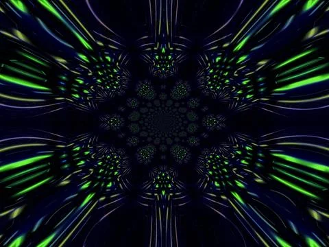 Background abstract green deep distort Fotos de archivo