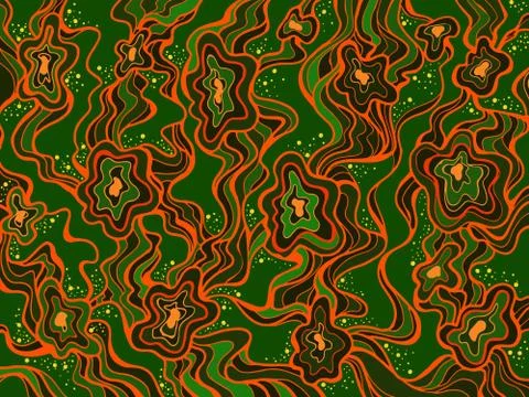 Background with abstract hand drawn pattern. Stock Illustration