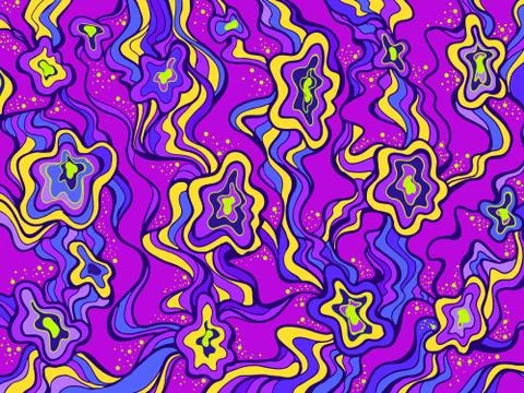 Background with abstract hand drawn pattern. Stock Illustration