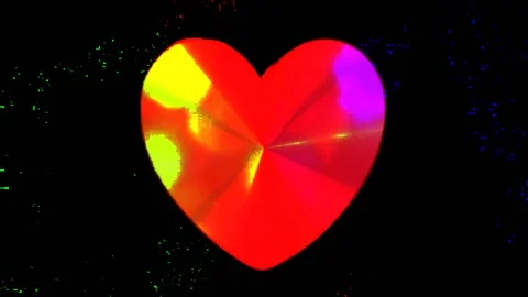 Background with an abstract heart Stock Footage 145448263
