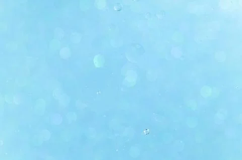 Background abstract light blue bokeh sphere Stock Photos