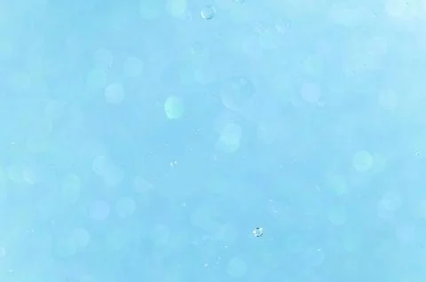 Background abstract light blue bokeh sphere Stock Photos