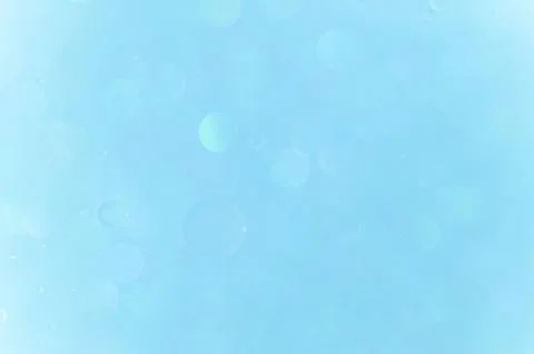 Background abstract light blue bokeh sphere Stock Photos