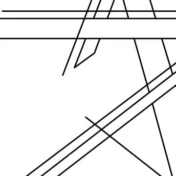 Background with abstract lines. Geometric texture of chaotic lines in shape o Stock Illustration