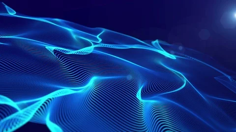 Background abstract lines movement waves. Stock Footage 88279017