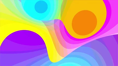 Background abstract liquid animation. Stock Footage 158219252