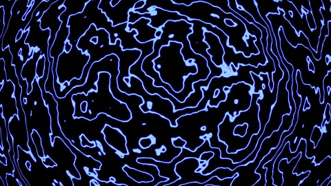 Background abstract loop blue colored 4K 25p narrow lines Scale 3 Stock-Footage 279891591