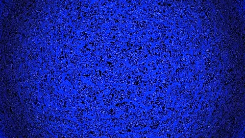 Background abstract loop blue colored 4K 25p distorted lines Scale 24 Stock Footage 280138406