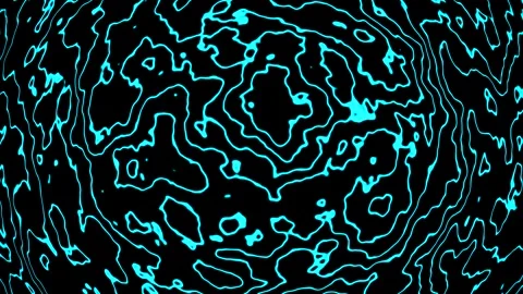 Background abstract loop cyan colored 4K 25p narrow lines Scale 3 Stock-Footage 279891583