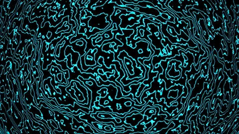 Background abstract loop cyan colored 4K 25p narrow lines Scale 6 Stock Footage 279892702