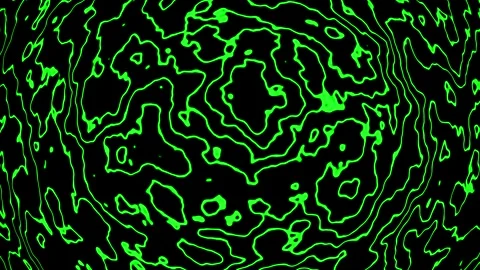 Background abstract loop green colored 4K 25p narrow lines Scale 3 Stock-Footage 279891590