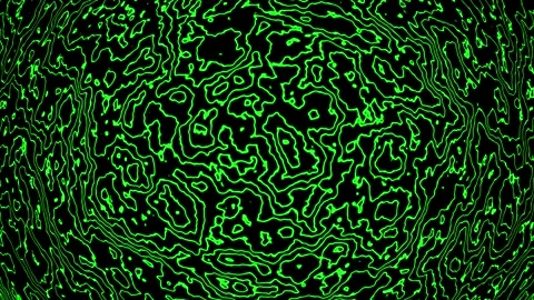 Background abstract loop green colored 4K 25p narrow lines Scale 6 Stock Footage 279892703