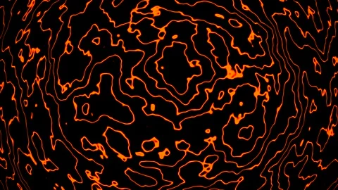 Background abstract loop orange colored 4K 30p distorted lines Scale 3 Stock Footage 283578874