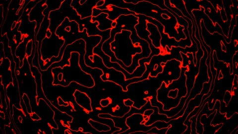 Background abstract loop red colored 4K 25p narrow lines Scale 3 Stock Footage 279891602