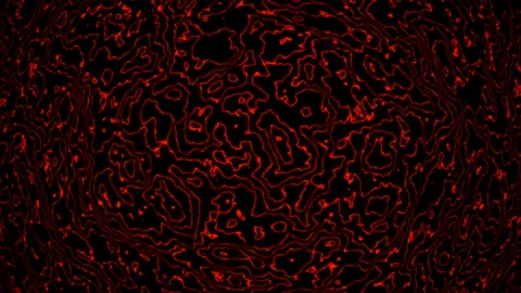 Background abstract loop red colored 4K 25p narrow lines Scale 6 Stock Footage 279892711