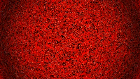 Background abstract loop red colored 4K 25p distorted lines Scale 24 Stock-Footage 280138415