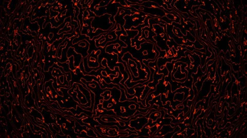 Background abstract loop red colored 4K 30p distorted lines Scale 6 Stock Footage 283399556