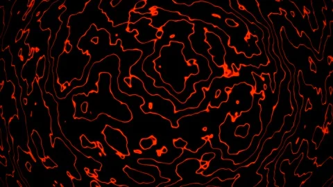 Background abstract loop red colored 4K 30p distorted lines Scale 3 Stock-Footage 283578877