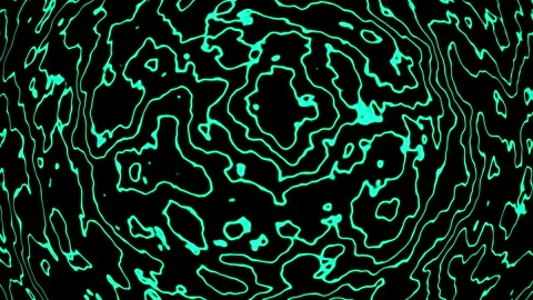 Background abstract loop turquoise colored 4K 25p narrow lines Scale 3 Stock Footage 279891598